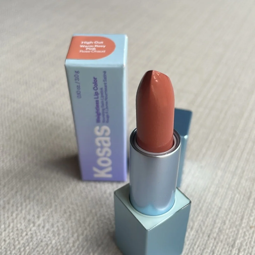 Kosas weightless Lip Color nourishing satin lipstick- high cut